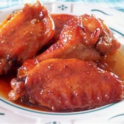 Sweet and Gooey Chicken Wings Recipe - Allrecipes.com