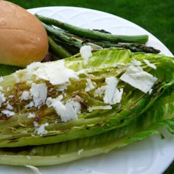 Grilled Hearts of Romaine