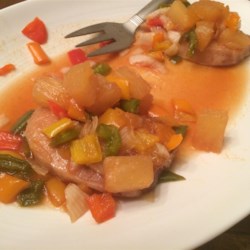 Easy Slow Cooker Sweet and Sour Pork Chops
