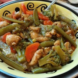 Garlic Chicken Stir Fry