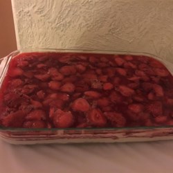 Judy's Strawberry Pretzel Salad Photos - Allrecipes.com