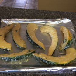 parmesan roasted acorn squash recipe