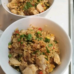 Garlic Chicken Fried Brown Rice Photos - Allrecipes.com
