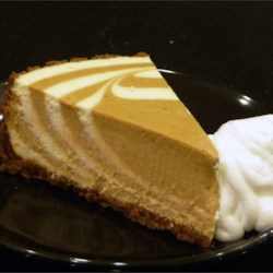 Pumpkin Swirl Cheesecake