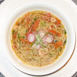 Oriental Shrimp Noodle Soup
