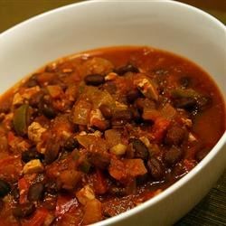 Meatiest Vegetarian Chili From Your Slow Cooker Recipe