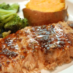 Balsamic-Glazed Salmon Fillets Balsamic-Glazed Salmon Fillets