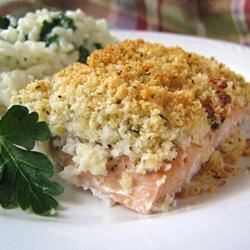 Panko Parmesan Salmon Recipe