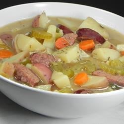 Creamy Kielbasa and Potato Soup Recipe  Allrecipes.com