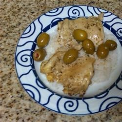 Chicken Breasts with Olives Recipe