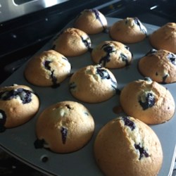 blueberry muffin recipe with crumb topping