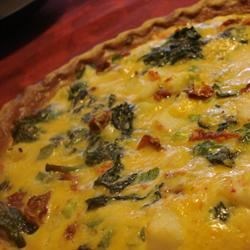 Surimi, Spinach, and Roasted Red Pepper Quiche The Best Recipes