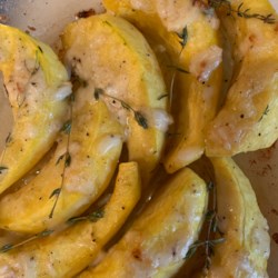 parmesan roasted acorn squash recipe