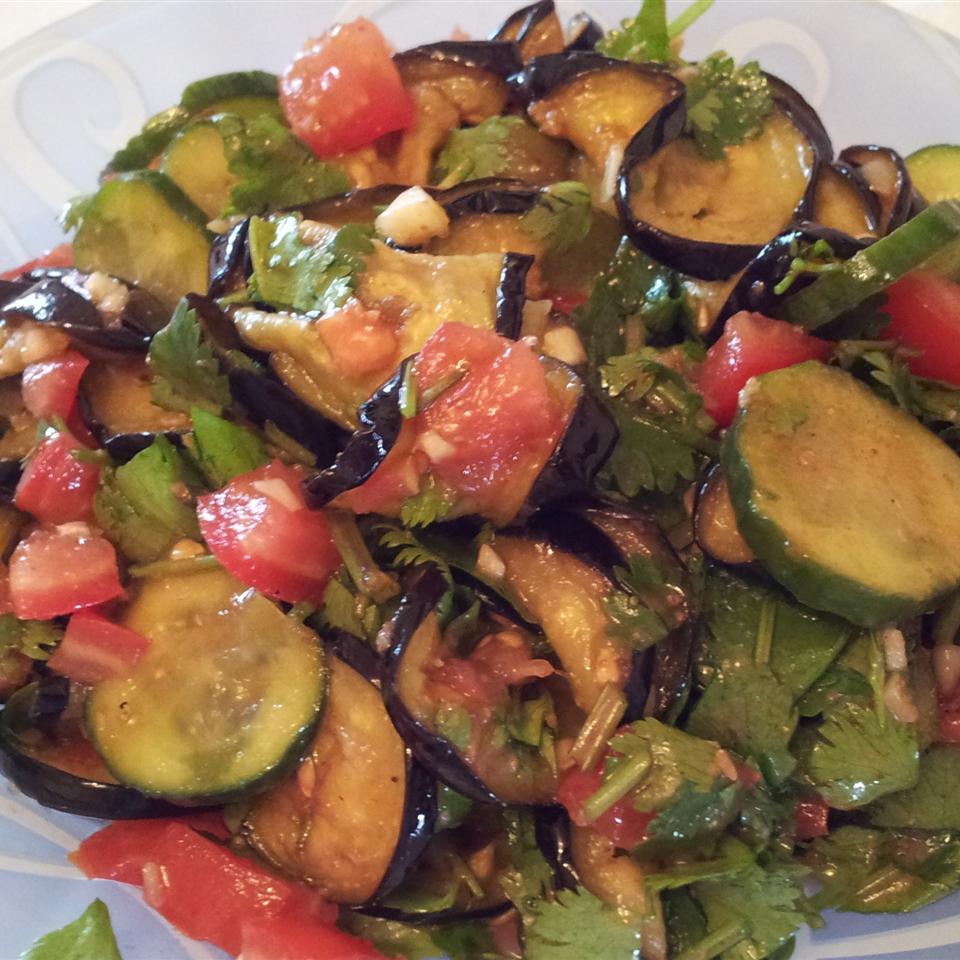 Eggplant Tomato Salad image