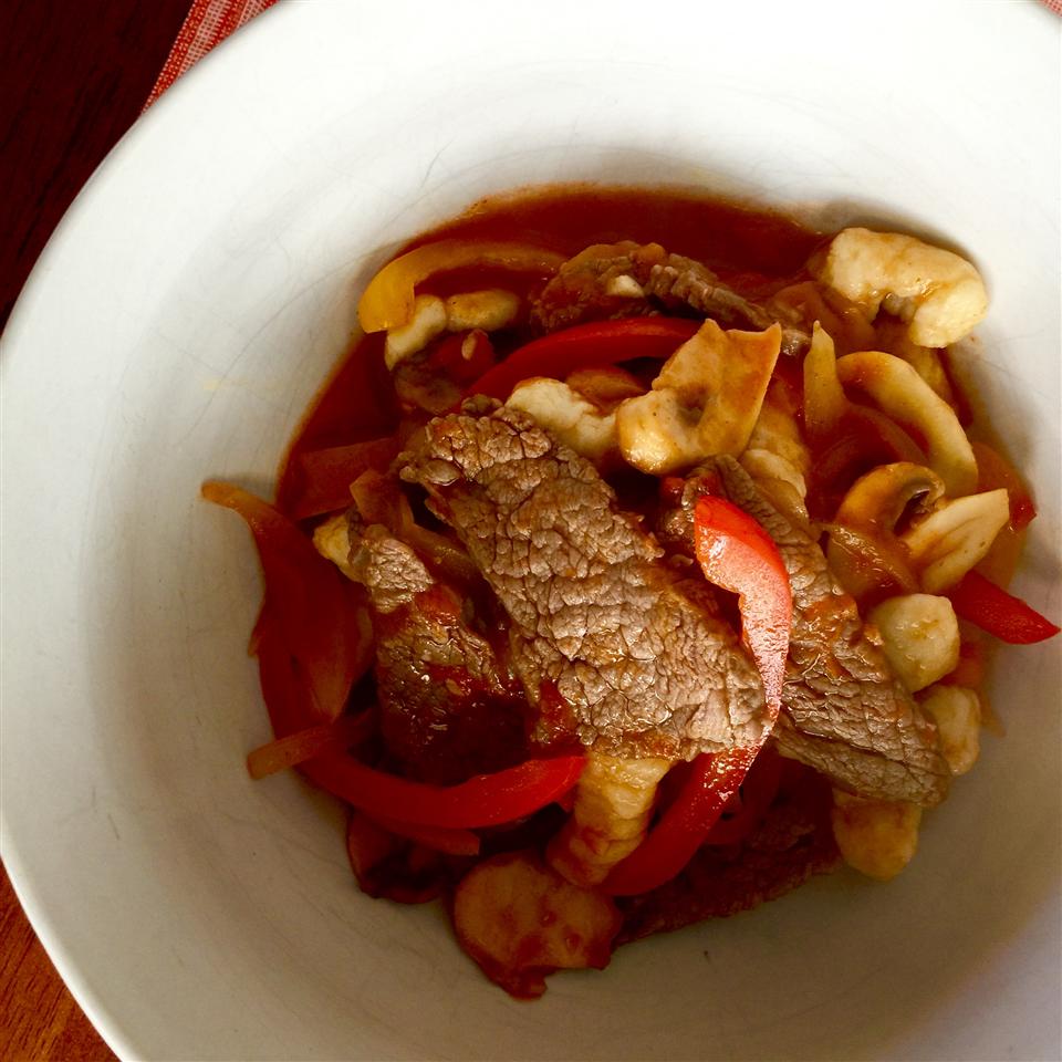 Aussie Beef and Peppers with Gnocchi Allrecipes