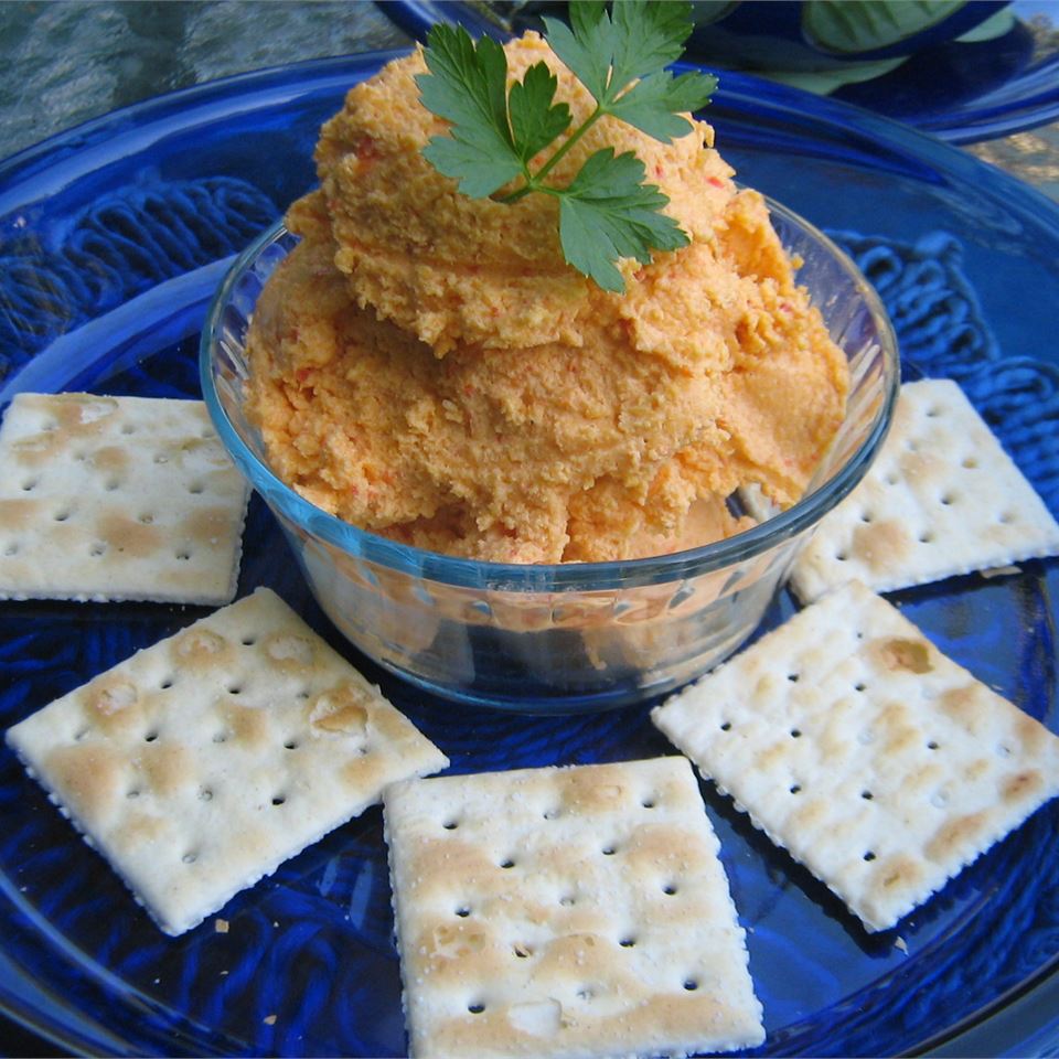 Roasted Red Pepper-Cheese Spread image