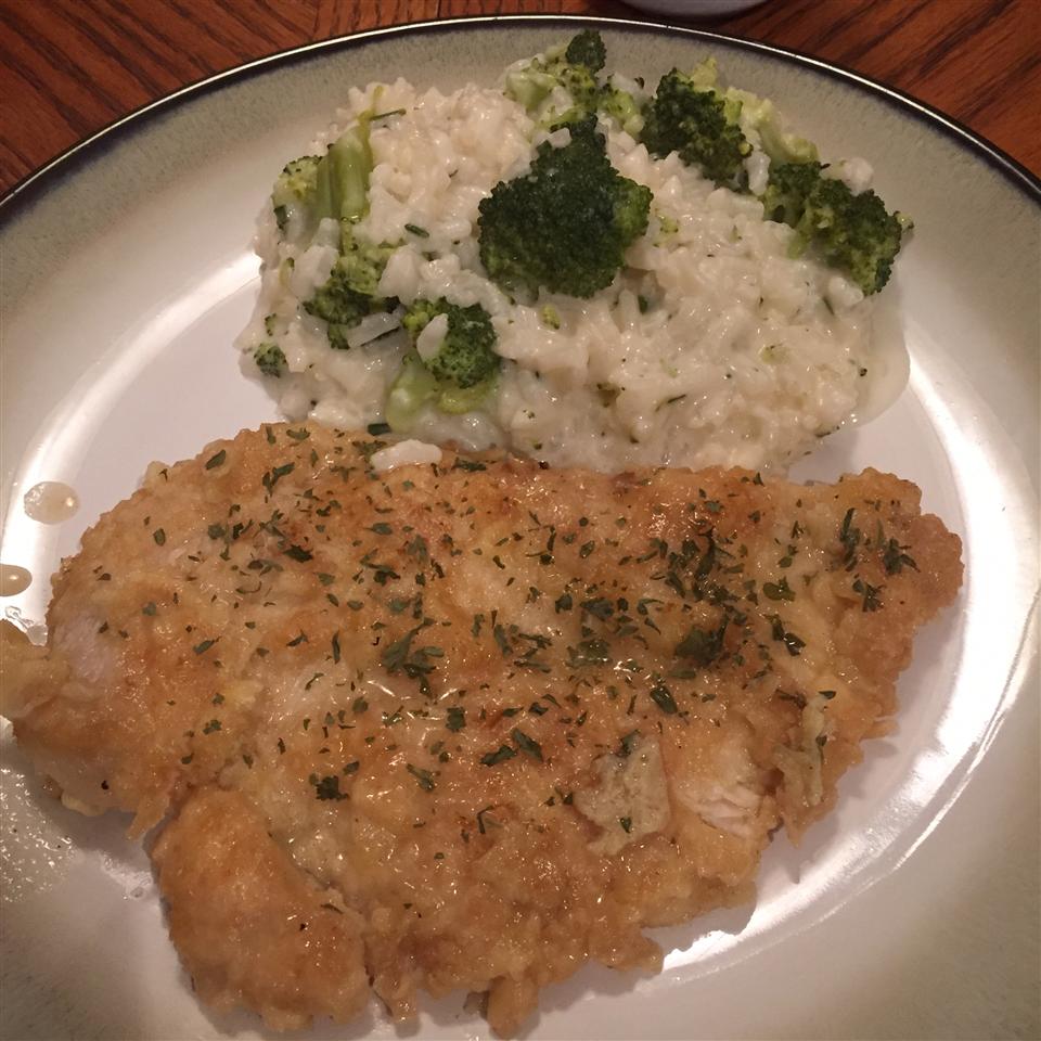 Broccoli Risotto with Cream and Lemon Recipe