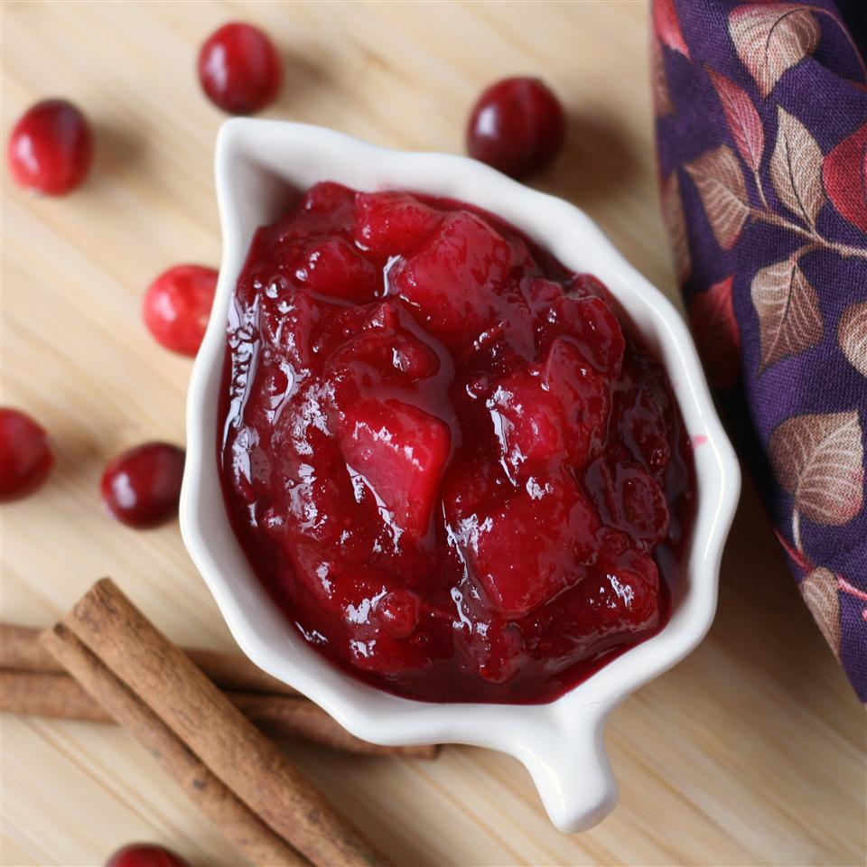 Cranberry Sauce with Honey and Pears image