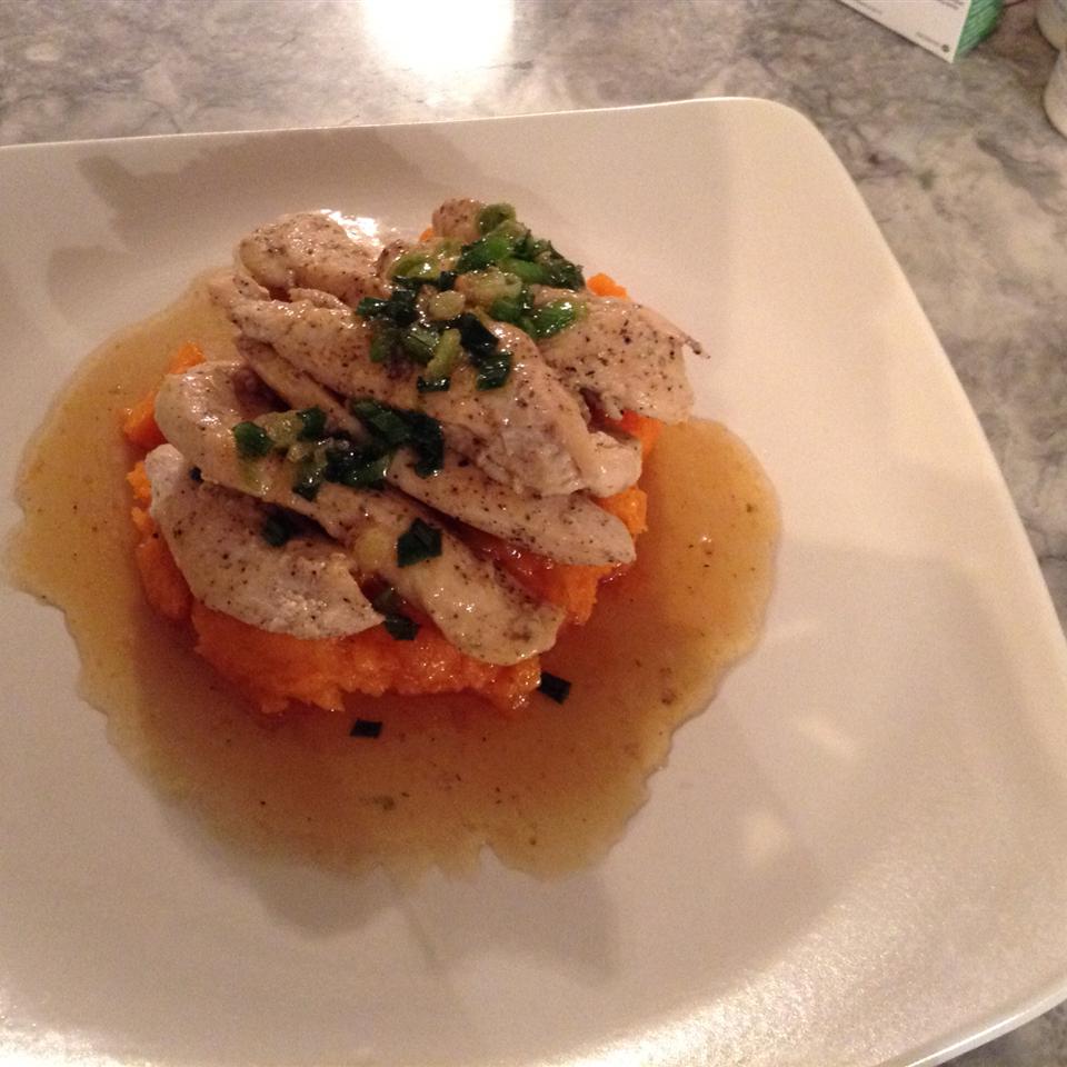 Maple Glazed Chicken with Sweet Potatoes Recipe