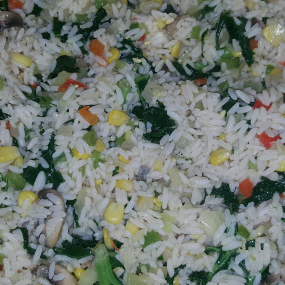 Sauteed Rice with Kale Recipe Allrecipes