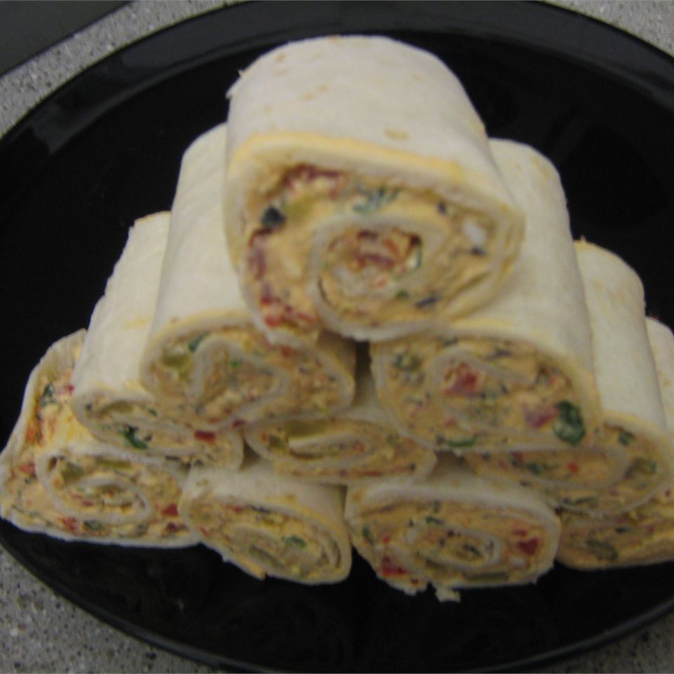 Spicy Tortilla Roll-Ups Recipe | Allrecipes