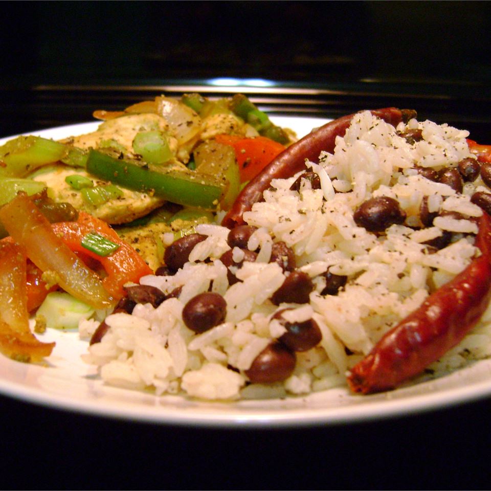 Coconut Rice with Black Beans_image