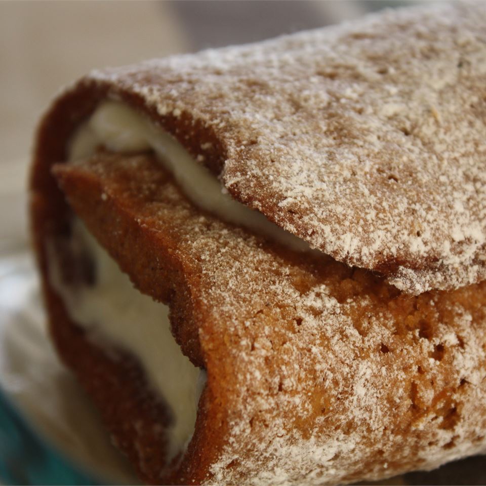 Pumpkin Roll with Cream Cheese Frosting image