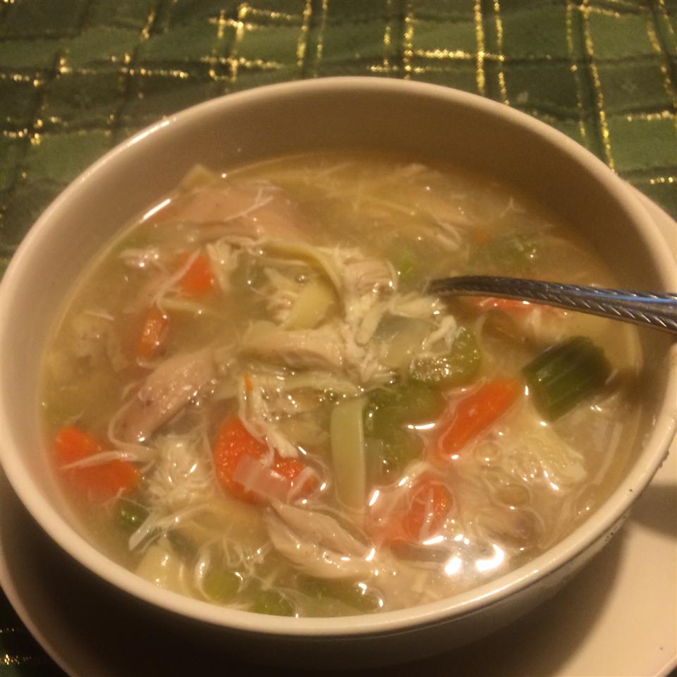 Grandma's Chicken Noodle Soup Recipe - Allrecipes.com