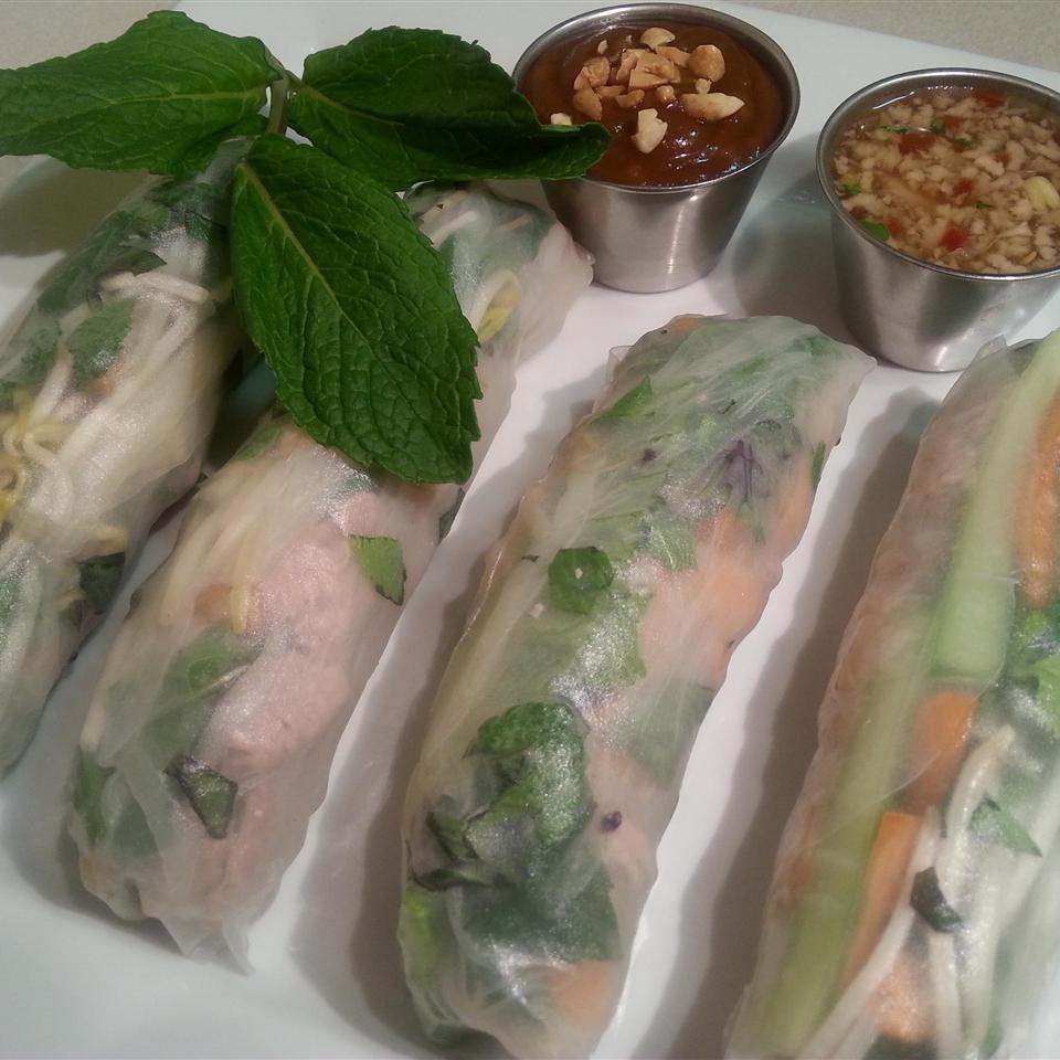 Vietnamese Fresh Spring Rolls Recipe Allrecipes
