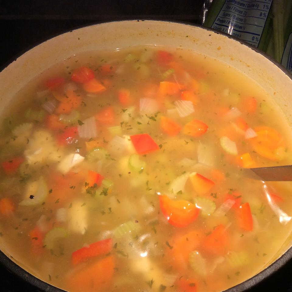Hearty Chicken and Rice Soup Recipe