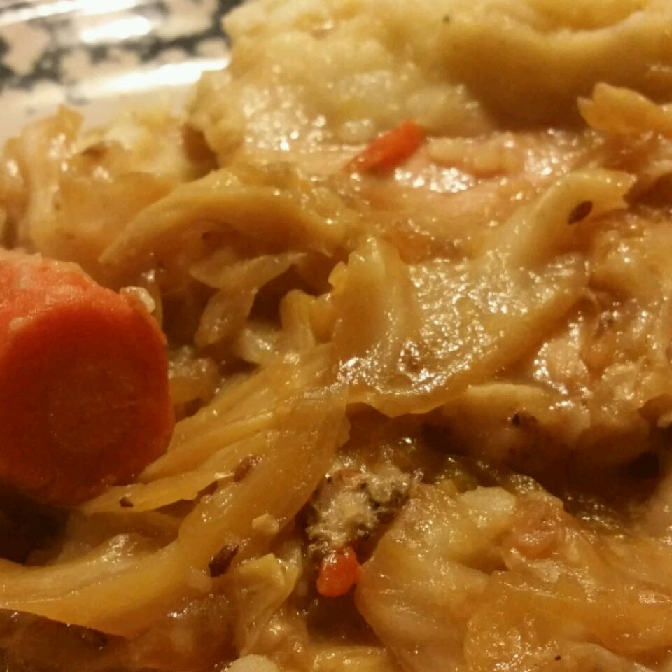 Overnight Pork Roast With Cabbage Recipe Allrecipes