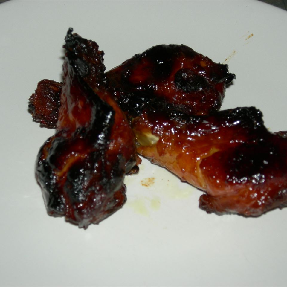 Candied Garlic Chicken Wings Recipe