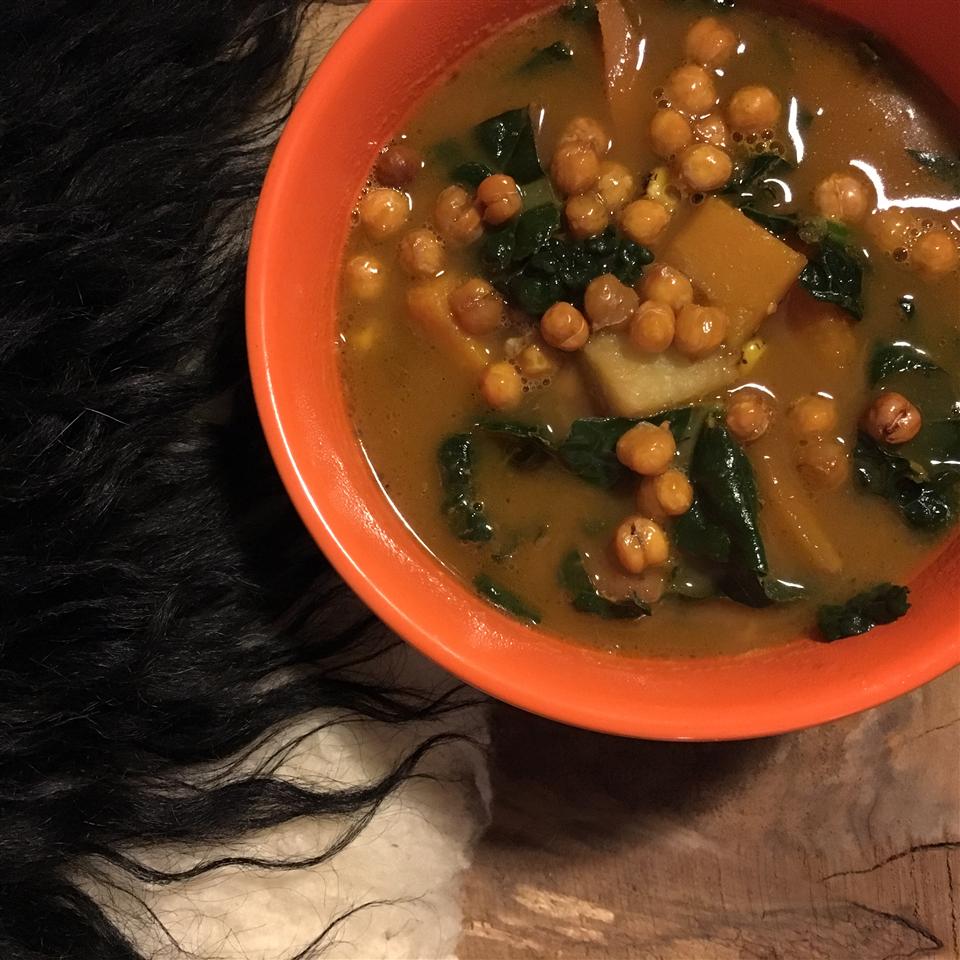 Roasted Vegetable and Kale Soup Recipe