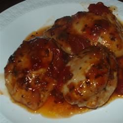 Grilled Chicken with Salsa Barbecue Sauce image