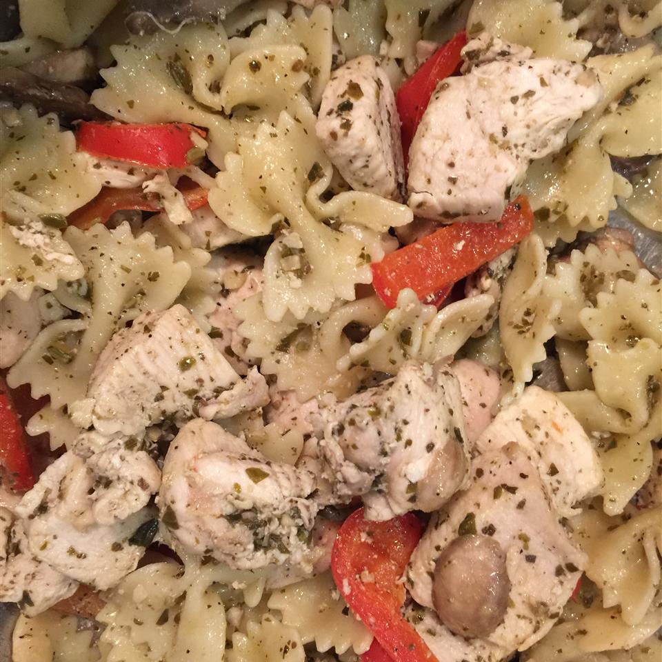 Pesto Pasta with Chicken Recipe - Allrecipes.com