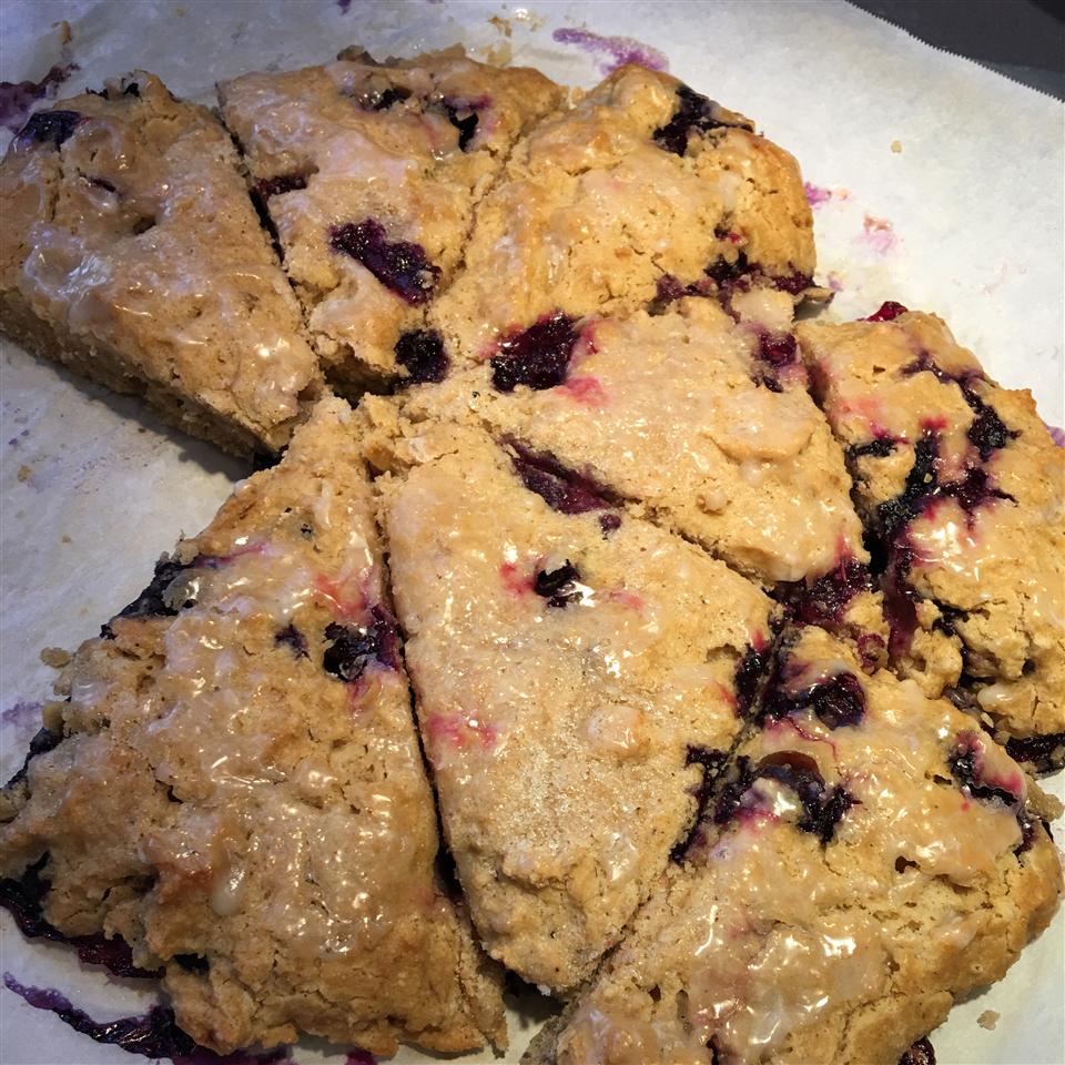WholeGrain Blueberry Scones Recipe
