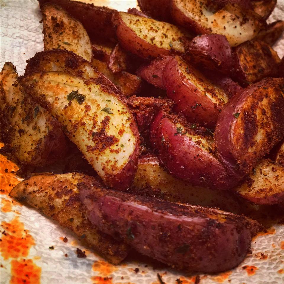 Seasoned Baked Potato Wedges Recipe Allrecipes