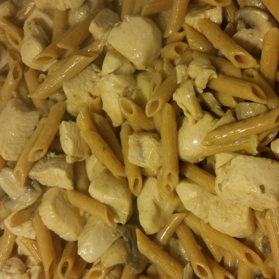 Healthy Creamy Chicken and Pasta Recipe - Allrecipes.com