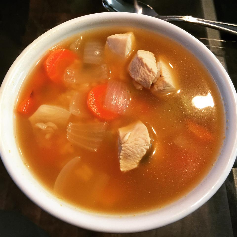 Hearty Chicken and Rice Soup Recipe