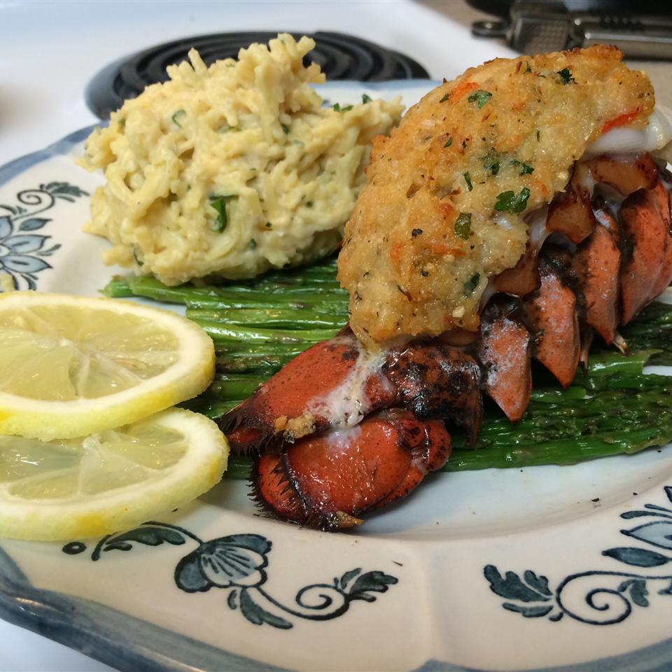 Crab-Stuffed Lobster Tail image