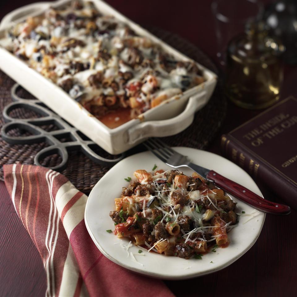 Baked Ziti with Johnsonville Italian Sausage Allrecipes