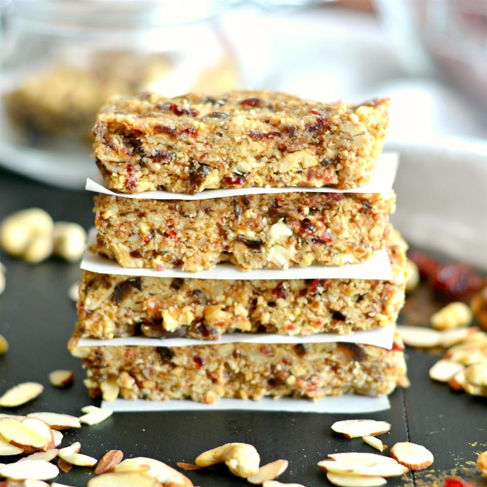 Grain-Free Date and Nut Bars image