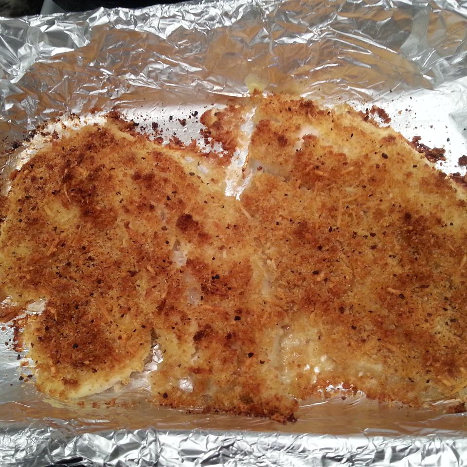 baked flounder