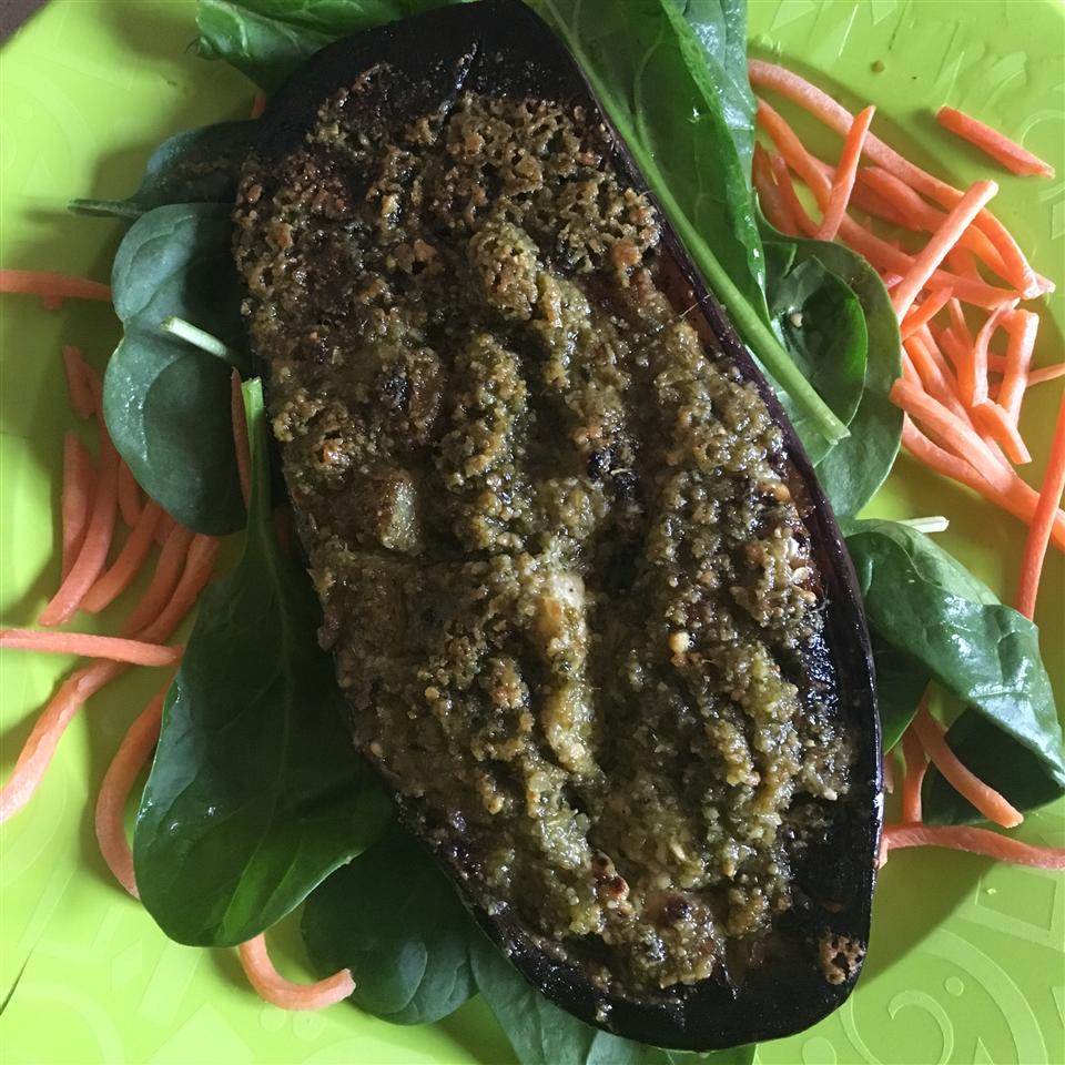 Eggplants With Pesto Recipe Allrecipes