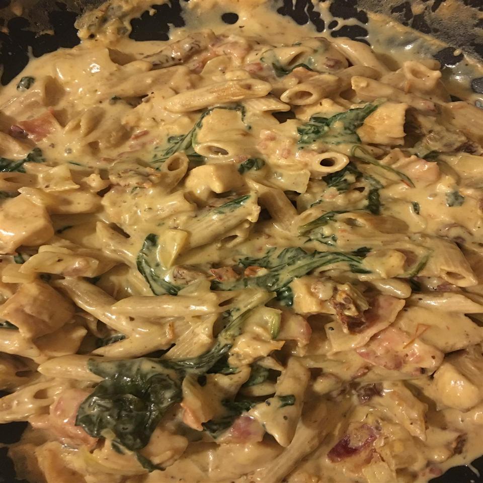 Dairy-Free Chicken Florentine Pasta image