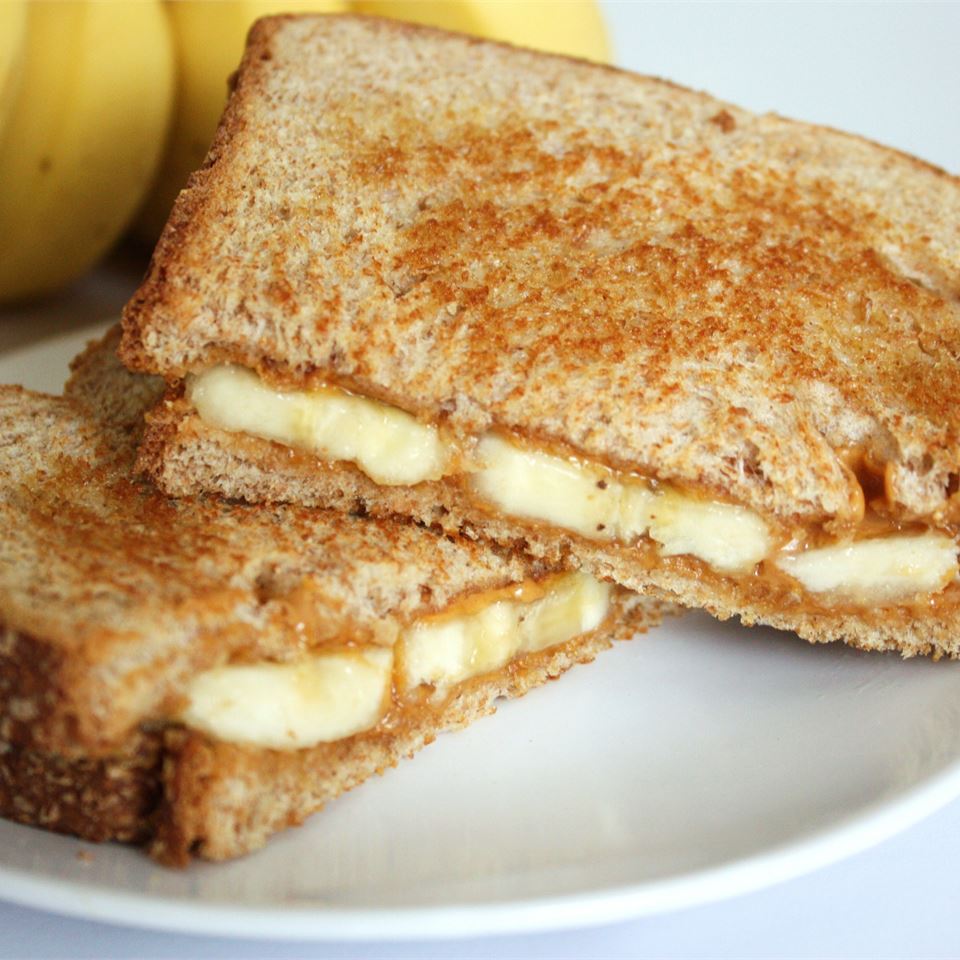 Grilled Peanut Butter and Banana Sandwich image