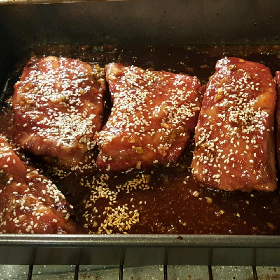 Baked Maple Glazed Ribs Recipe | Allrecipes