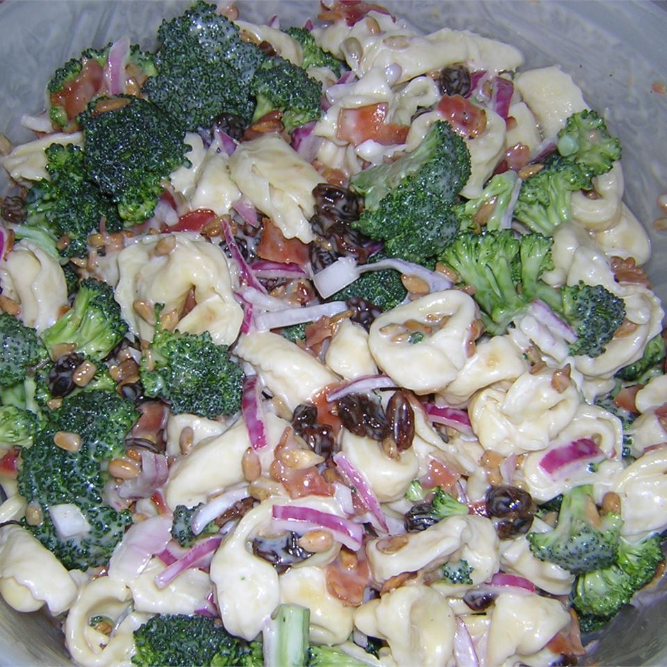 Broccoli and Tortellini Salad Recipe | Allrecipes