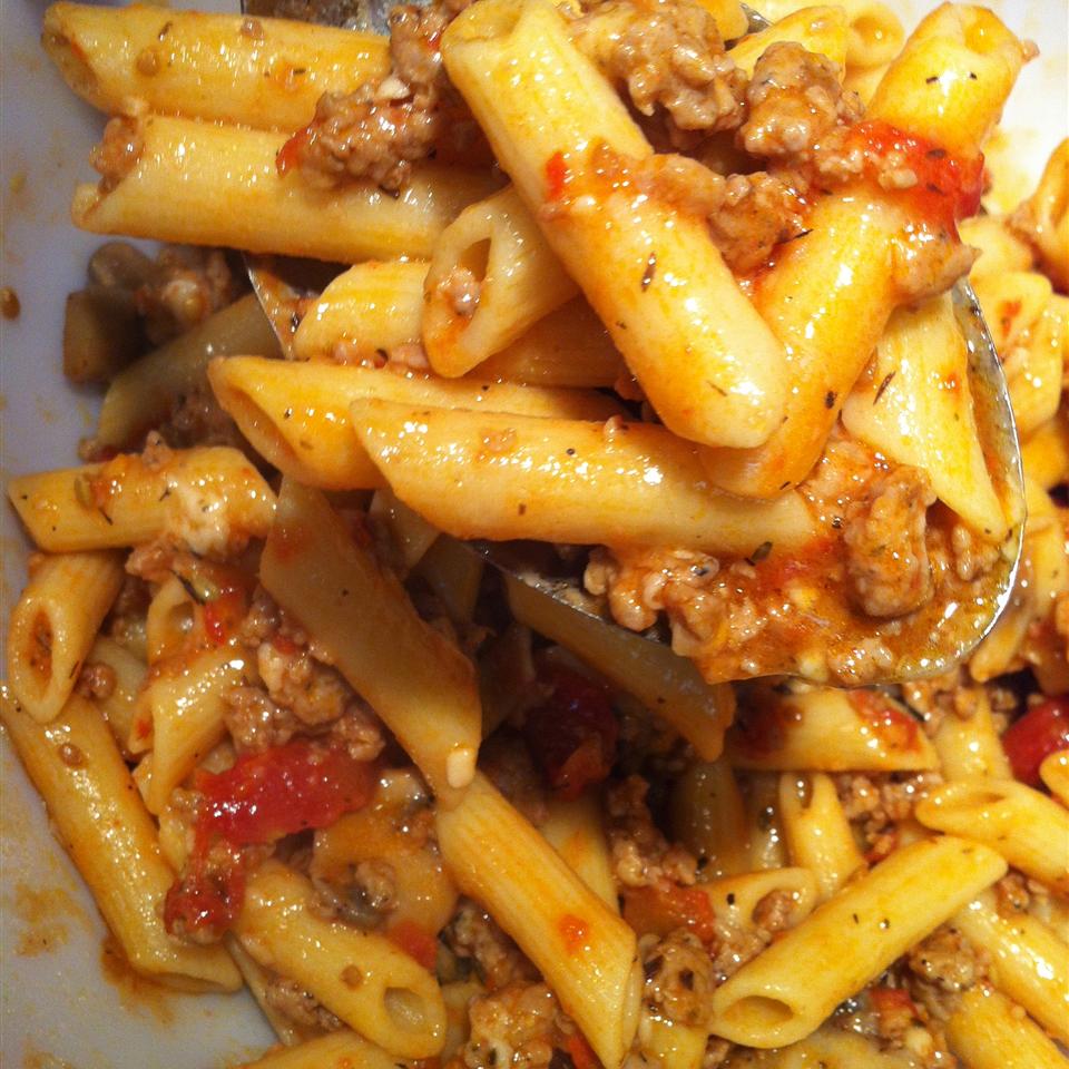 Gluten Free Penne with Spicy Italian Sausage Ragout | Allrecipes