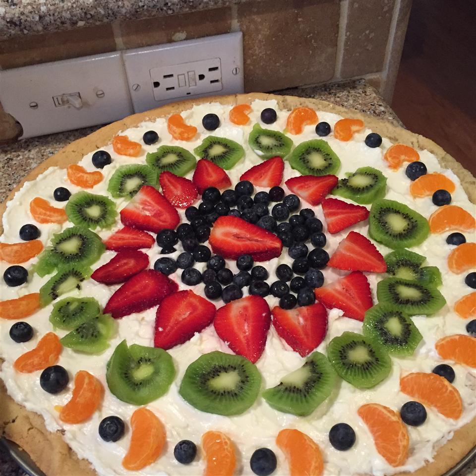 Fruit Pizza with Marshmallow Fluff Recipe Allrecipes